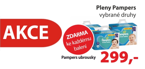 pampers+ubrousky