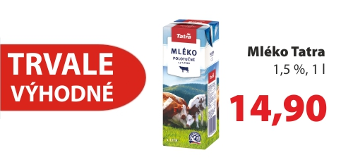 mléko 14,90